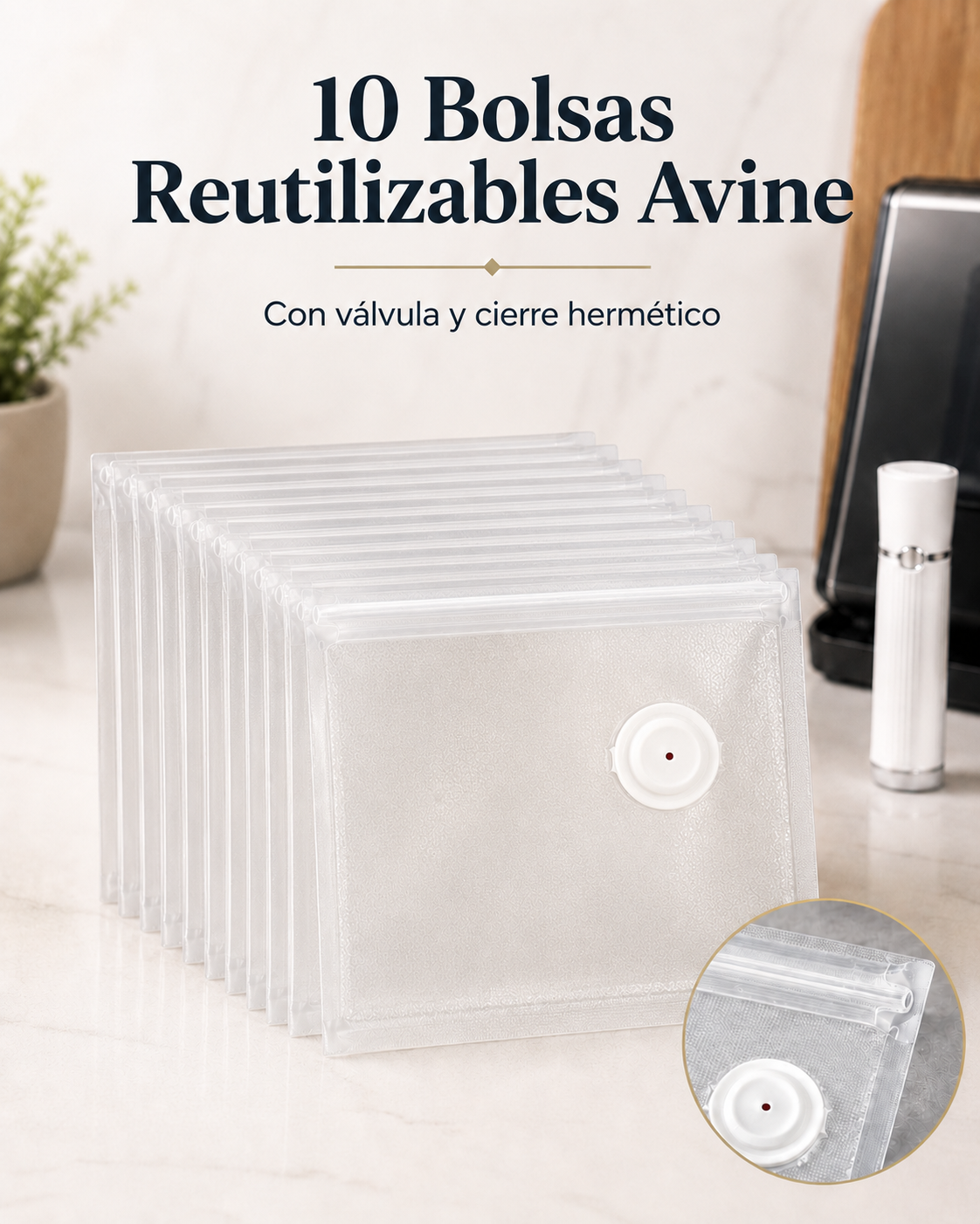 Bolsas reutilizables