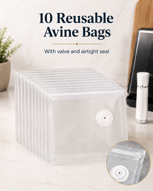 10 Reusable Vacuum Bags