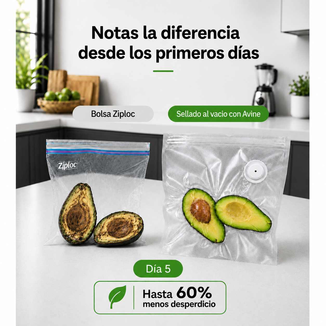 Sellador al vacío portatil.