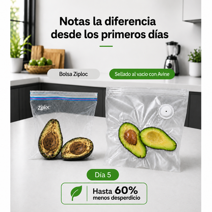 Sellador al vacío portatil.
