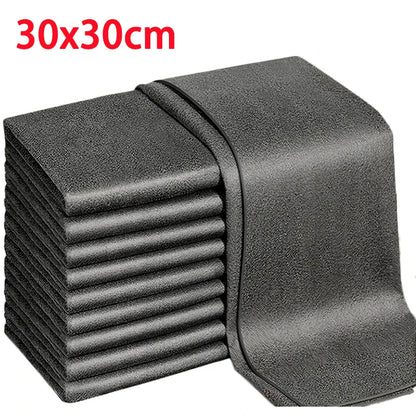 Paños de microfibra para vidrio