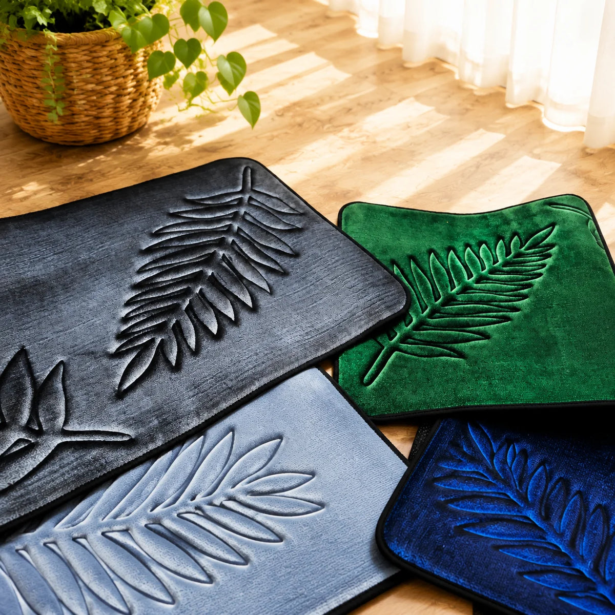 Set de 3 tapetes para baño