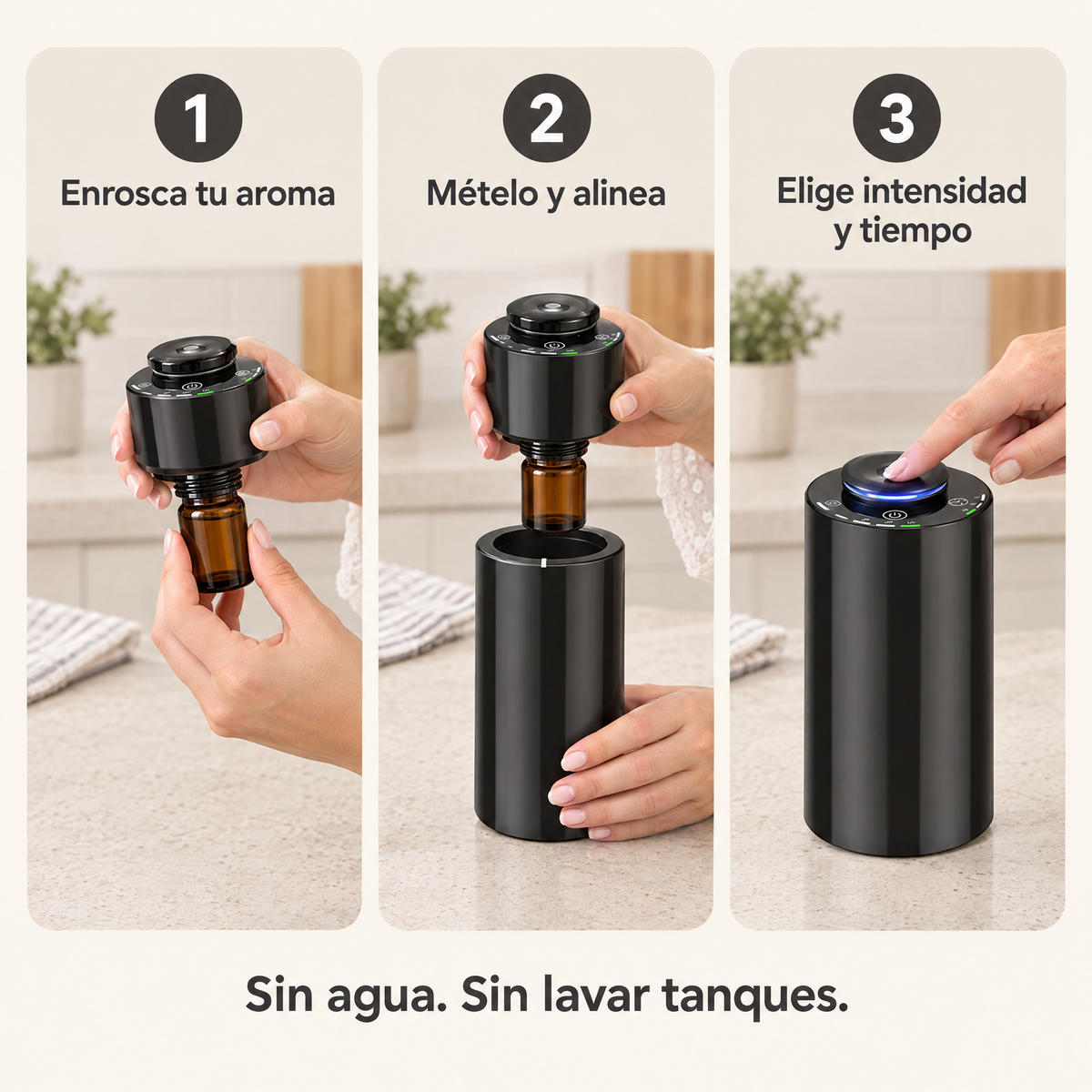 Cómo se usa en 3 pasos