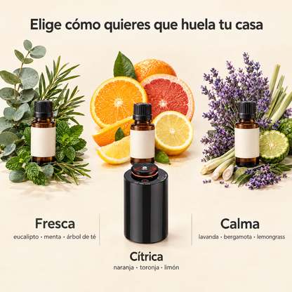 Colecciones de aromas Fresca, Cítrica y Calma